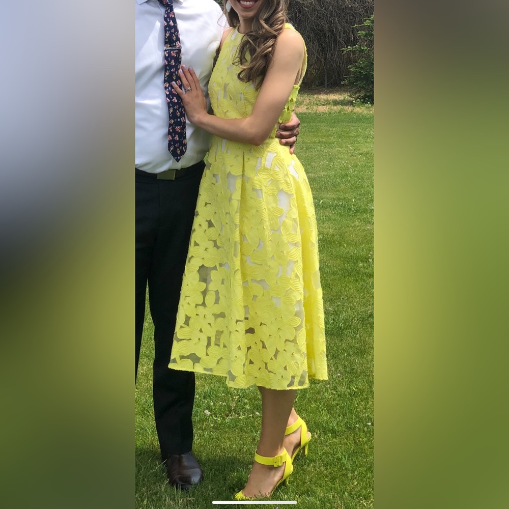 Antonio Milano Size 2 Yellow Dress